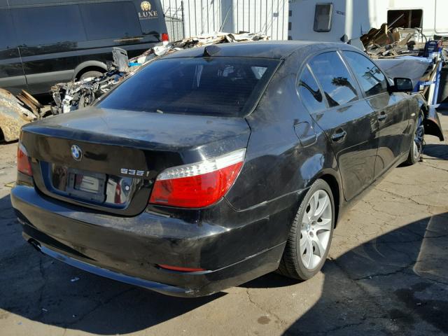 WBANW13518CZ71260 - 2008 BMW 535 I BLACK photo 4