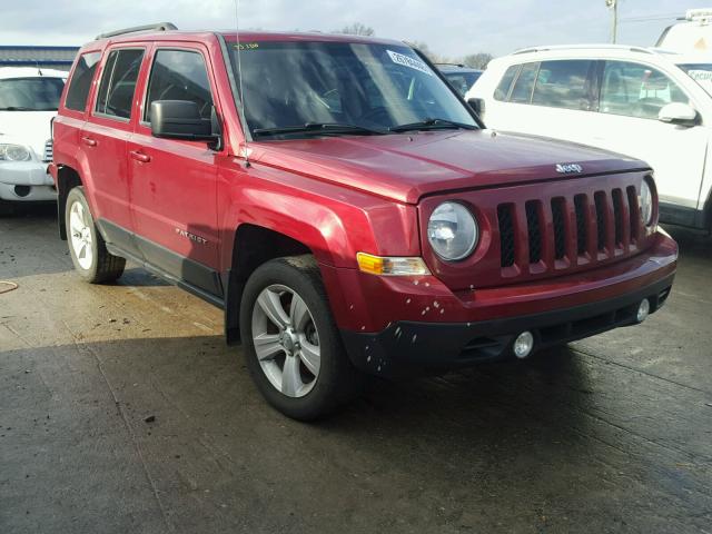 1C4NJRFB0CD689907 - 2012 JEEP PATRIOT LA MAROON photo 1