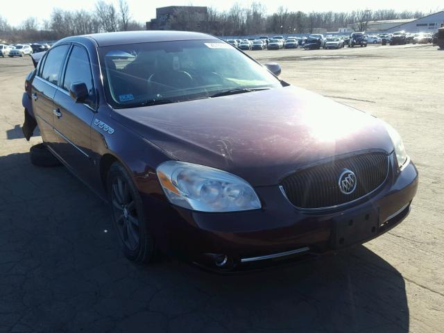 1G4HE57Y07U103902 - 2007 BUICK LUCERNE CX BURGUNDY photo 1