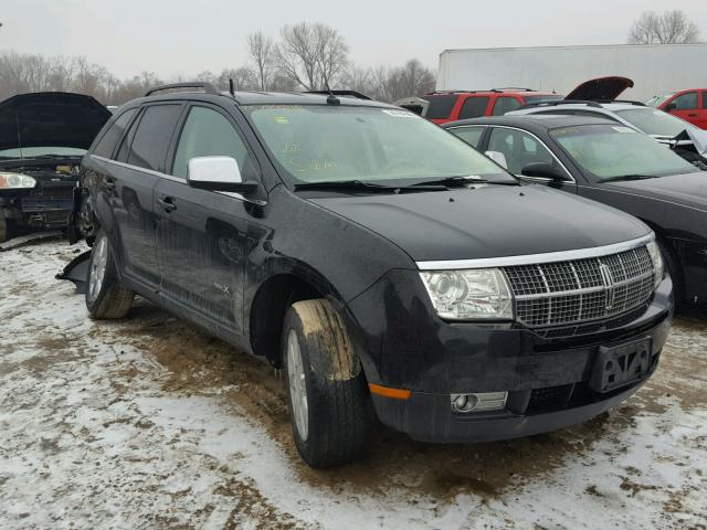 2LMDU88C27BJ04596 - 2007 LINCOLN MKX BLACK photo 1