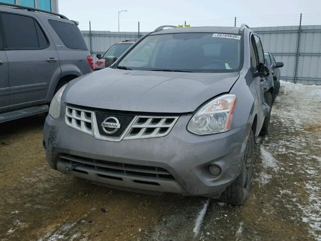 JN8AS5MV2BW316053 - 2011 NISSAN ROGUE S SILVER photo 2