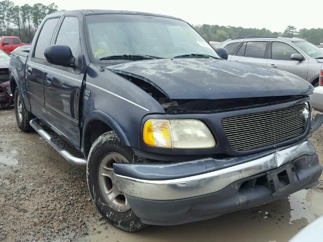 1FTRW07W11KB87626 - 2001 FORD F150 SUPER BLUE photo 1