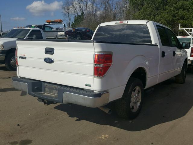 1FTFW1CV1AKC00476 - 2010 FORD F150 SUPER WHITE photo 4