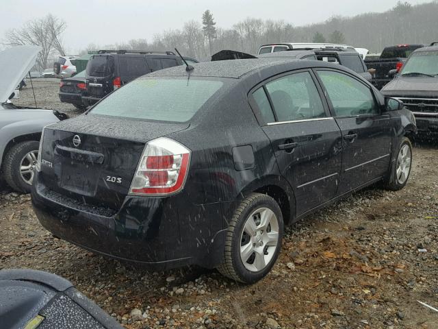 3N1AB61E47L725256 - 2007 NISSAN SENTRA 2.0 BLACK photo 4