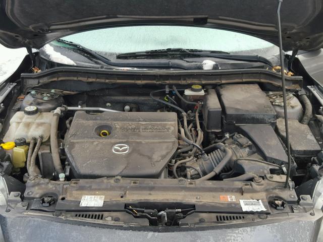 JM1BL1H51A1300079 - 2010 MAZDA 3 S GRAY photo 7