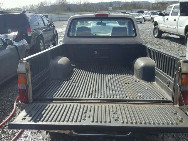 4TANL42N4XZ520149 - 1999 TOYOTA TACOMA BROWN photo 6