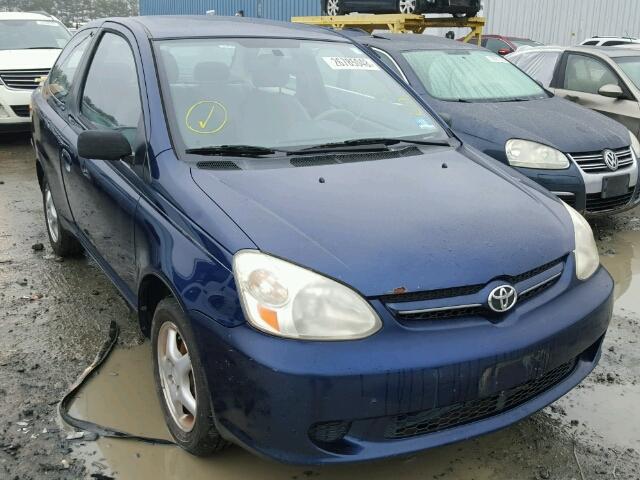 JTDAT123230261398 - 2003 TOYOTA ECHO BLUE photo 1