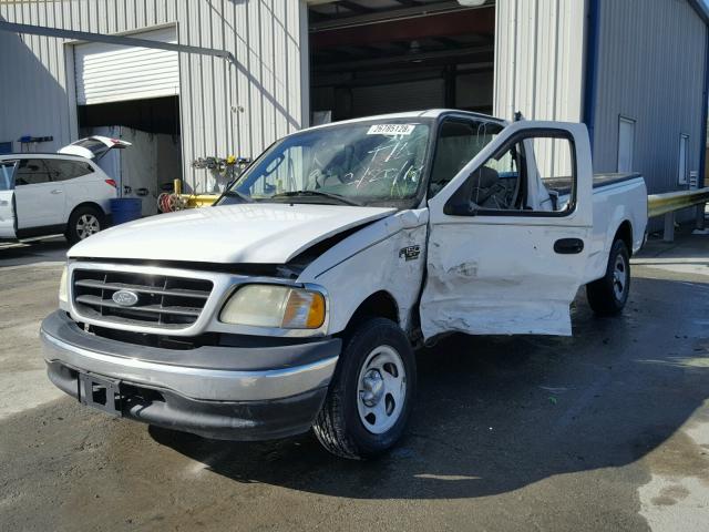 2FTRX17W73CB05196 - 2003 FORD F150 WHITE photo 2