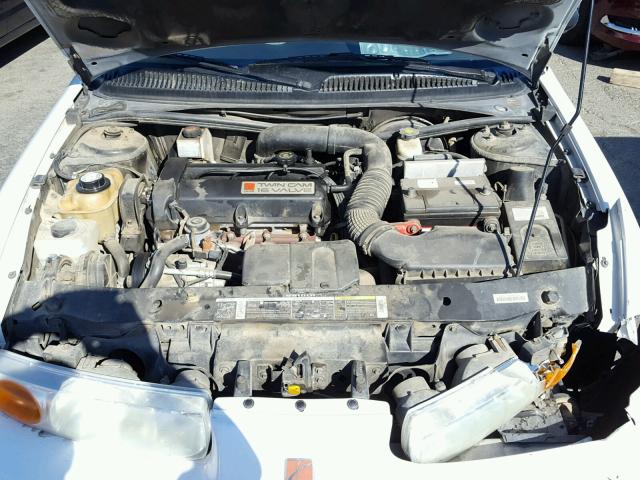 1G8ZK52722Z238448 - 2002 SATURN SL2 WHITE photo 7