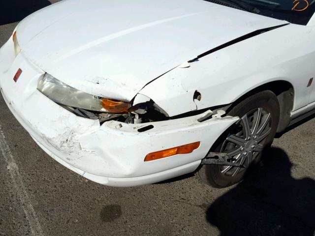 1G8ZK52722Z238448 - 2002 SATURN SL2 WHITE photo 9