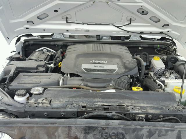 1C4AJWAG3FL574521 - 2015 JEEP WRANGLER S 白色 照片 7