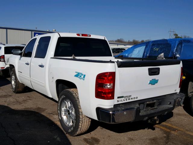 1GCPKSE71CF133359 - 2012 CHEVROLET SILVERADO WHITE photo 3