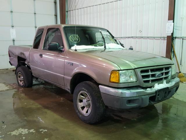 1FTYR44V43PB20689 - 2003 FORD RANGER SUP BEIGE photo 1