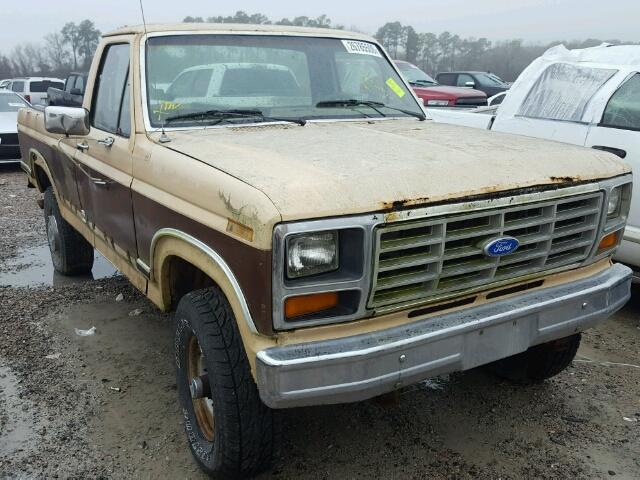 1FTHF26L3GKA59041 - 1986 FORD F250 WHITE photo 1