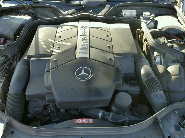 WDBUF70J64A530991 - 2004 MERCEDES-BENZ E 500 GRAY photo 7