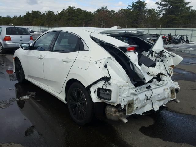 SHHFK7H77HU427895 - 2017 HONDA CIVIC EXL WHITE photo 3