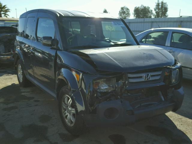 5J6YH28777L009628 - 2007 HONDA ELEMENT EX BLACK photo 1