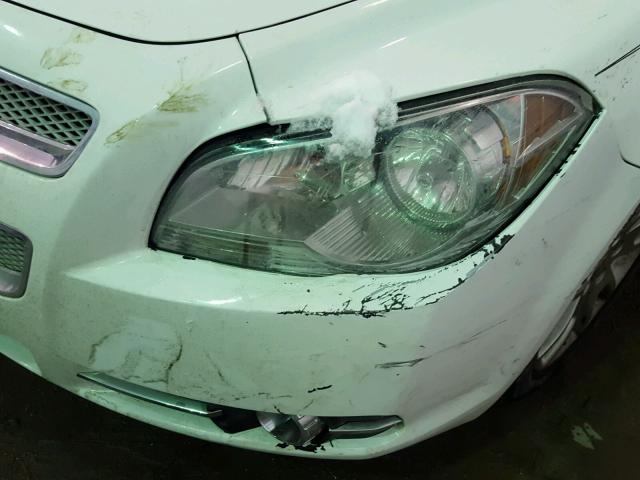 1G1ZE5E13BF159904 - 2011 CHEVROLET MALIBU LTZ 白色 照片 9