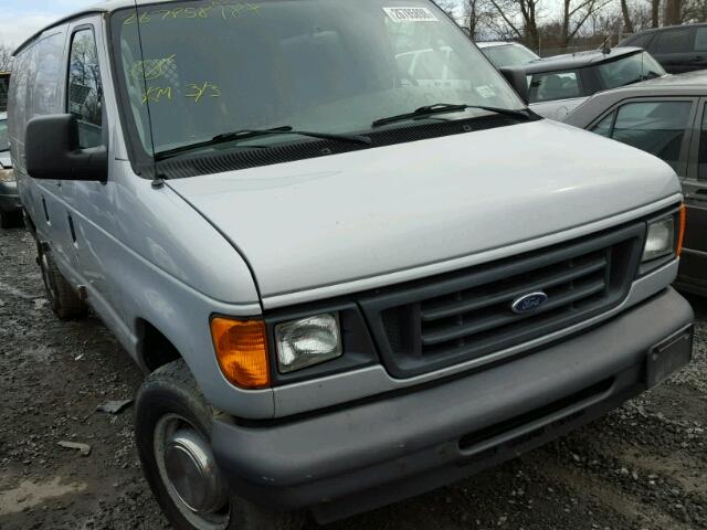 1FTNE24L66HA21887 - 2006 FORD ECONOLINE GRAY photo 1