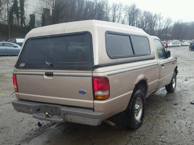 1FTCR10U8RTA36008 - 1994 FORD RANGER TAN photo 4