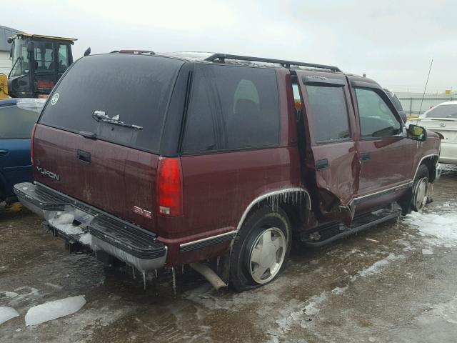 1GKEK13R5XJ769554 - 1999 GMC DENALI RED photo 4