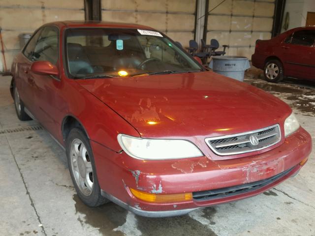 19UYA1153VL001232 - 1997 ACURA 2.2CL RED photo 1