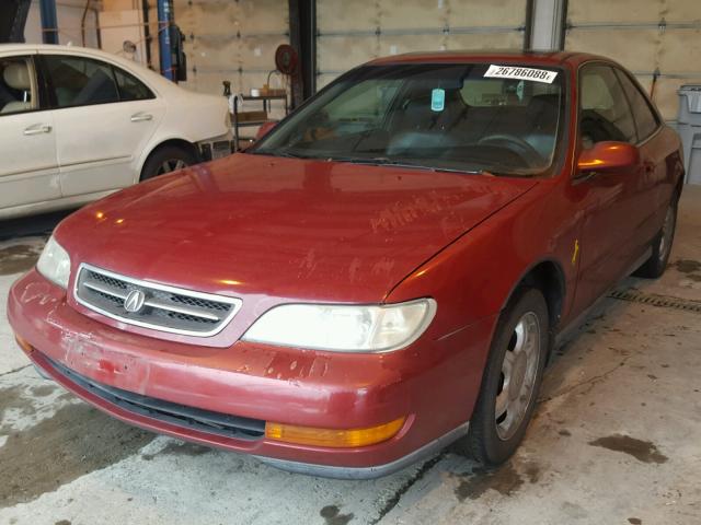 19UYA1153VL001232 - 1997 ACURA 2.2CL RED photo 2