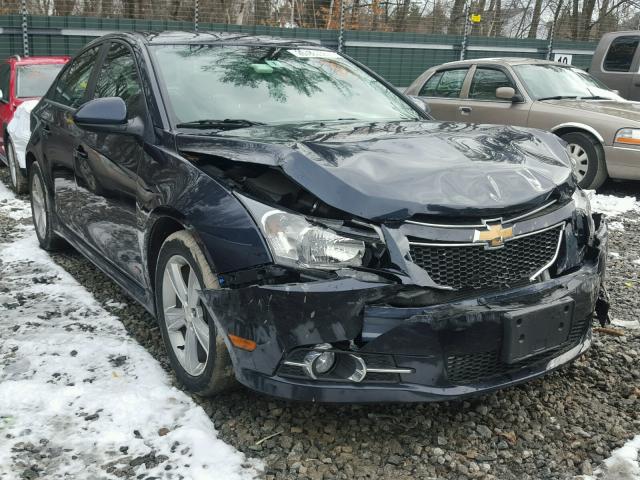 1G1PE5SB6E7447466 - 2014 CHEVROLET CRUZE LT BLUE photo 1