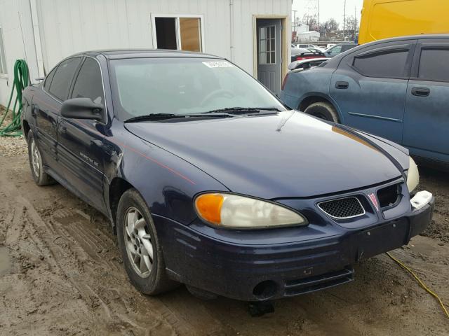 1G2NF52T71M621579 - 2001 PONTIAC GRAND AM S 蓝色 照片 1