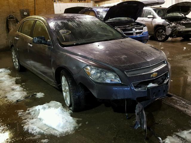 1G1ZE5E71A4130142 - 2010 CHEVROLET MALIBU LTZ GRAY photo 1