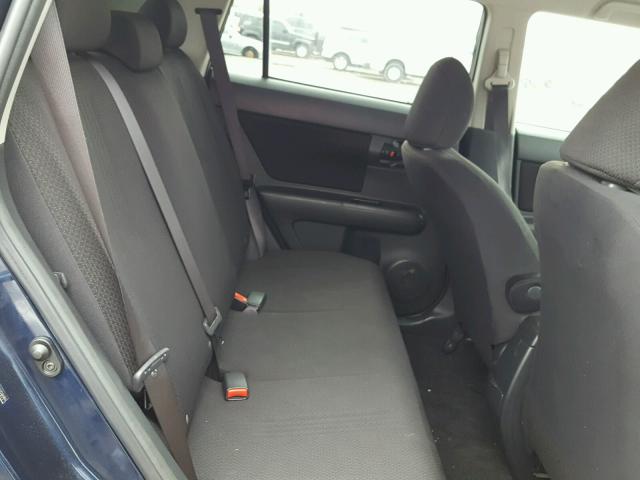 JTLKE50E681024686 - 2008 TOYOTA SCION XB ლურჯი ფოტო 6