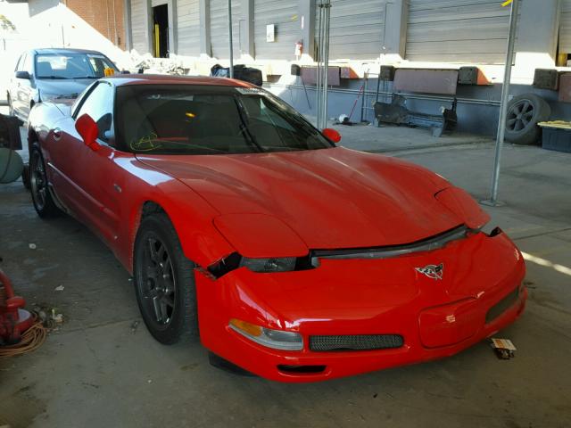 1G1YY12S035111437 - 2003 CHEVROLET CORVETTE Z RED photo 1