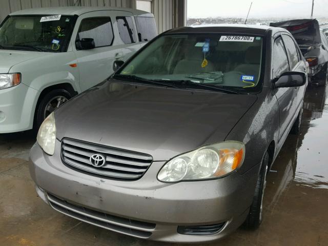 1NXBR32E24Z238970 - 2004 TOYOTA COROLLA CE GRAY photo 2