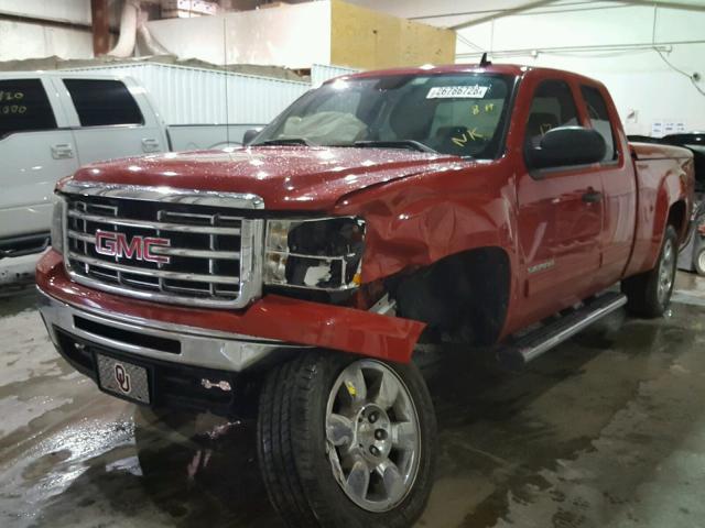 1GTEC29009Z281852 - 2009 GMC SIERRA C15 RED photo 2