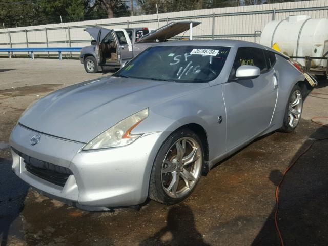 JN1AZ44E79M401450 - 2009 NISSAN 370Z SILVER photo 2