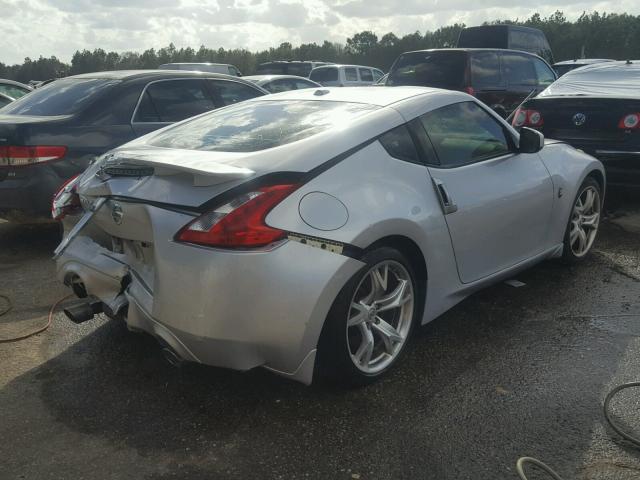 JN1AZ44E79M401450 - 2009 NISSAN 370Z SILVER photo 4