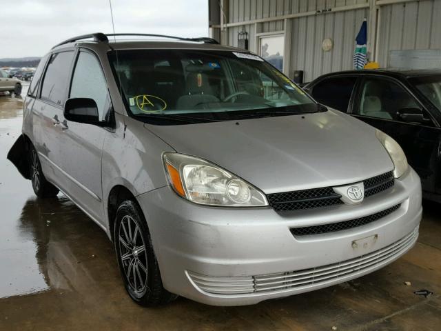 5TDZA23C15S354412 - 2005 TOYOTA SIENNA CE SILVER photo 1