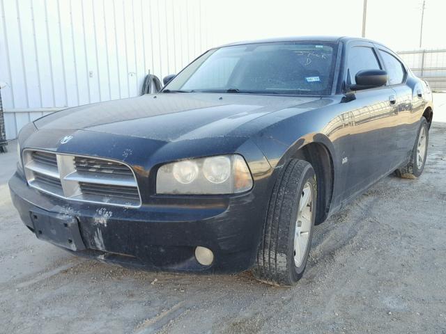 2B3KA33V39H507970 - 2009 DODGE CHARGER SX BLACK photo 2