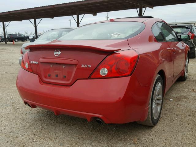 1N4AL2EP7CC237672 - 2012 NISSAN ALTIMA S RED photo 4