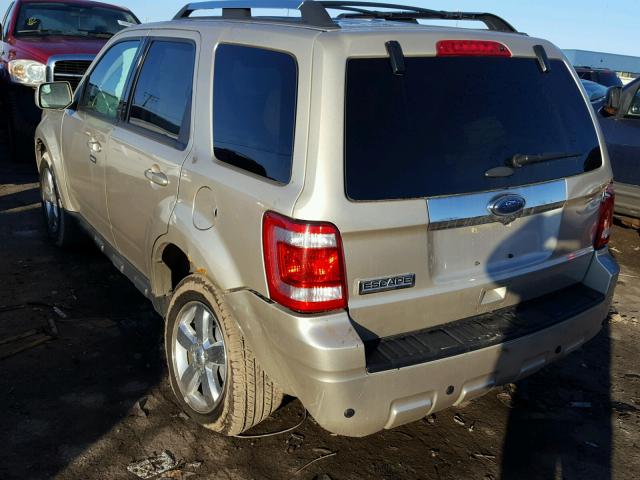 1FMCU0E70CKA74188 - 2012 FORD ESCAPE LIM GOLD photo 3