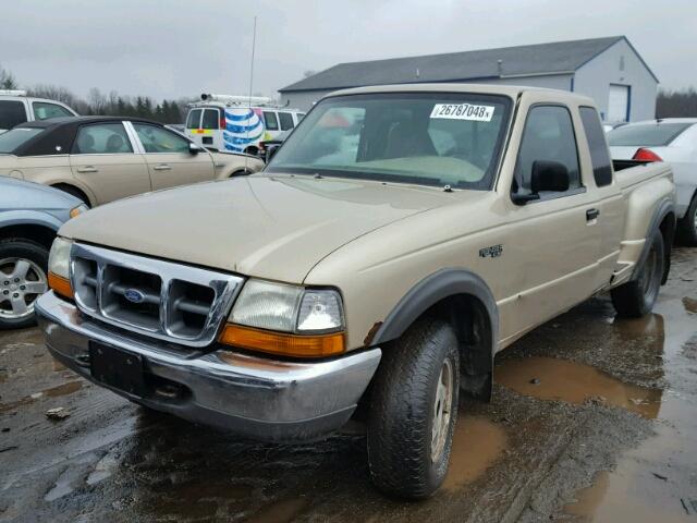 1FTZR15X4XTA74636 - 1999 FORD RANGER SUP TAN photo 2