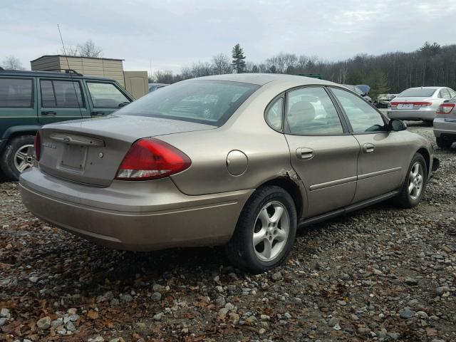 1FAHP53UX5A265364 - 2005 FORD TAURUS SE TAN photo 4