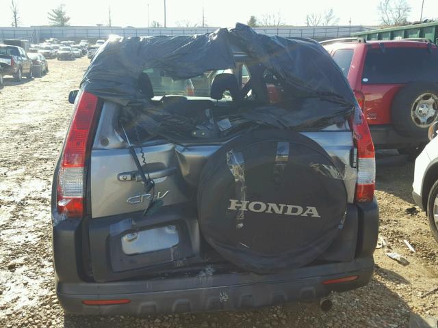 JHLRD78895C060608 - 2005 HONDA CR-V EX GRAY photo 9