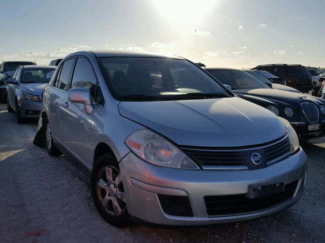 3N1BC11EX8L428448 - 2008 NISSAN VERSA S SILVER photo 1