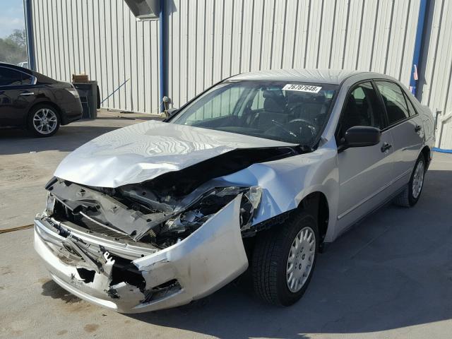 1HGCM56157A098205 - 2007 HONDA ACCORD VAL SILVER photo 2