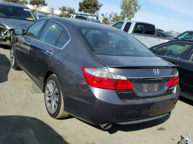 1HGCR2F57FA202954 - 2015 HONDA ACCORD SPO GRAY photo 3