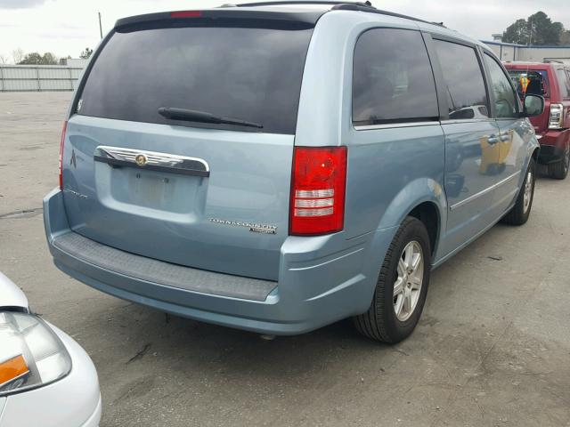 2A8HR54149R556025 - 2009 CHRYSLER TOWN & COU BLUE photo 4