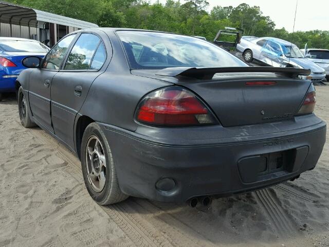 1G2NW52E83C296242 - 2003 PONTIAC GRAND AM G BLACK photo 3