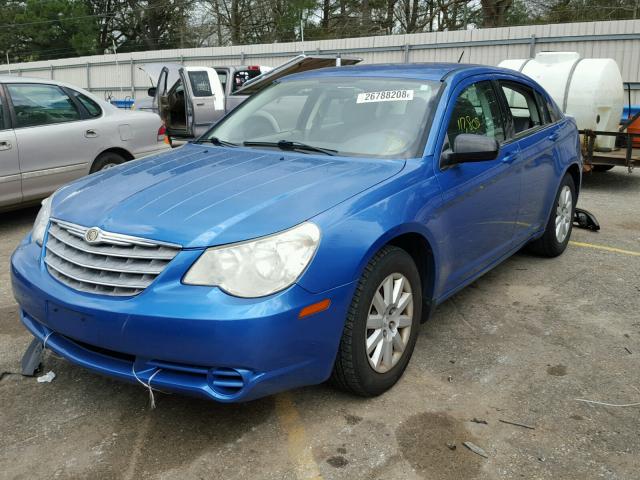 1C3LC46K28N105615 - 2008 CHRYSLER SEBRING LX BLUE photo 2