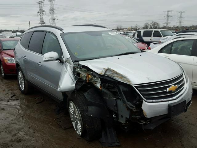 1GNKRGKD2FJ187825 - 2015 CHEVROLET TRAVERSE L SILVER photo 1